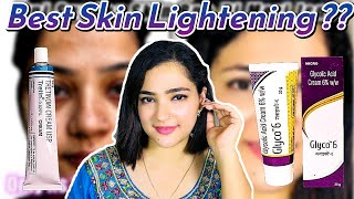 Glyco 6 vs Tretinoin Which One Gave Me the Best Skin Lightening Results  Indian Youtuber Anmol [upl. by Etnomal]