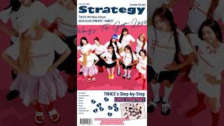 TWICE 14TH MINI ALBUMquotSTRATEGYquot Snippet of Strategy feat Megan Thee Stallion✨ TWICE STRATEGY [upl. by Nosemyaj]