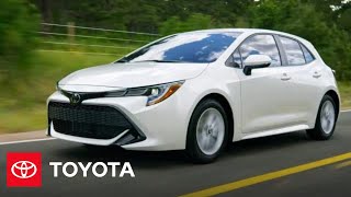 2022 Corolla Hatchback Overview  Toyota [upl. by Aloivaf]