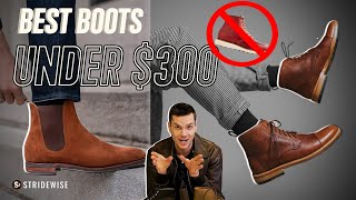 The 13 Best Boots Under 300 Inflation 2024 Update [upl. by Borreri]