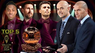 Top 5 Ballon dor 2024 ► Power Rankings Update ● HD [upl. by Etolas]