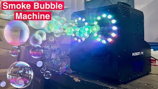 Smoke Bubble Machine For Stage Effects [upl. by Martineau]