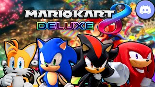 The Sonic Squad Plays Mario Kart 8 Deluxe [upl. by Elahcar]