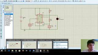 Simulación proteus  Timer 555 astable monoestable biastabe [upl. by Nelon890]