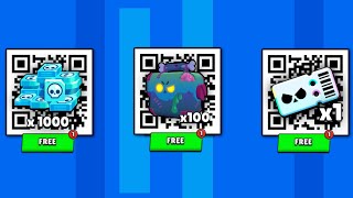 FREE x100 DEAD BOXES 🥳 AND CREDITS QR CODE  BRAWL STARS QR CODES 2024 🎁  BRAWL STARS NEW UPDATE [upl. by Oitaroh]