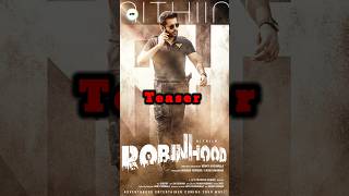 Robinhood Movie Official Teaser  robinhoodteaser robinhood robinhoodmovie nitin robinhood2024 [upl. by Alidis223]