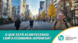 O QUE ESTÁ ACONTENCENDO COM A ECONOMIA JAPONESA [upl. by Ahsahs]