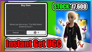 UGC LIMITED Color or Die Script  Instant Get The Wild Robot Butterfly USA [upl. by Der]