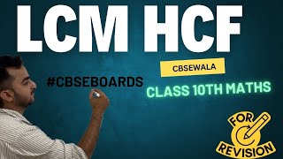 Lcm and hcf short tricks class 10th maths chapter 1 real number [upl. by Hannazus]