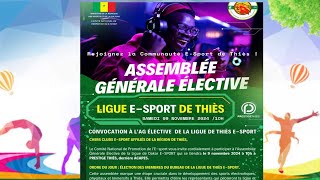 ASSEMBLEE GENERALE ELECTIVE LIGUE ESPORT DE THIES [upl. by Crockett]