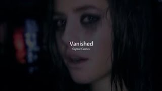 Vanished  Crystal Castles slowed  reverb  edit audio [upl. by Eliades220]