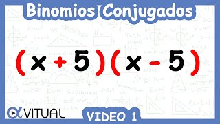 Binomios conjugados video 1 [upl. by Josler669]