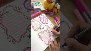 MIND MAPPING IDEA 💗✨ togetherwcreativeness mindmapping notesmaking creativeborders shorts [upl. by Eanahs]