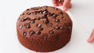 A new way to make brownie cake Best chocolate cake Ive ever had Extremely soft and delicious [upl. by Ahsirk886]