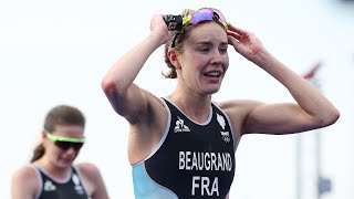 Cassandre Beaugrand brings home gold for France in womens triathlon  Paris Olympics  NBC Sports [upl. by Guadalupe]