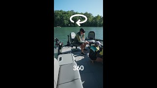 Check out the 360° Pedestal Seat on the SeaDoo Switch Fish [upl. by Midan]