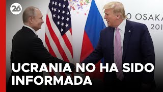 ¿Conversaron TRUMP y PUTIN sobre UCRANIA  26Global [upl. by Lody]