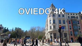 Oviedo Asturias España Conduciendo 4K Viaje en Coche UHD [upl. by Mik]