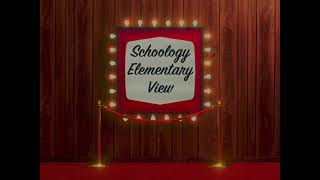 Schoology Elementary View Overview [upl. by Waxler339]