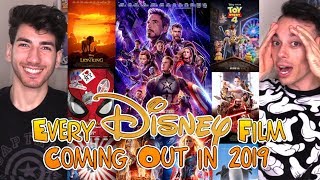 EVERY DISNEY MOVIE 2019 All 12 Disney Films Coming Out this Year [upl. by Rambort262]