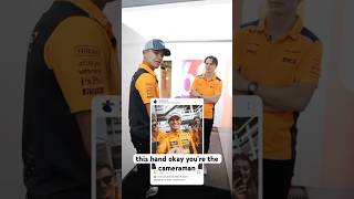 Oscar Piastri recreating viral Lando Norris Photos 🧡🤩 trending formula1 landonorris f1 [upl. by Mallory]