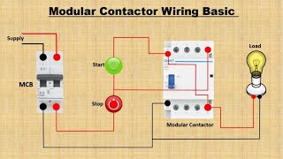 Modular Contactor Wiring [upl. by Brittany]