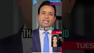 Vivek Ramaswamy Destroys Woke Interviewer On Voter ID shorts [upl. by Ardnasyl]