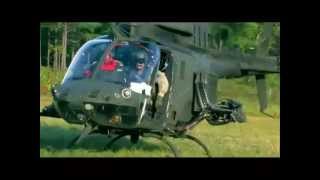 GAU19B machine gun on the OH58D Kiowa Warrior Helicopter [upl. by Aleakcim232]