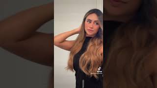 Guapa 🤍 Guapa Mia synthetic extensions look like natural hair 🤫 My favorites hairextensions [upl. by Norted]