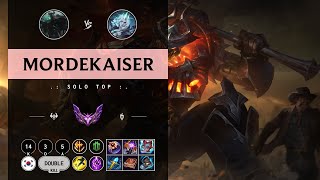 Mordekaiser Top vs Viego  KR Master Patch 1410 [upl. by Neilson]