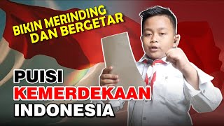 BIKIN MERINDING  Puisi Anak SD Kelas 2 tentang Kemerdekaan Indonesia [upl. by Lacym]