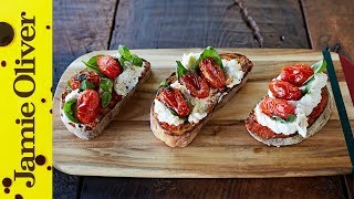 Tomato amp Ricotta Bruschetta  Gennaro Contaldo [upl. by Halstead]