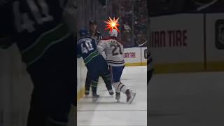 Cole Caufield is a Goon shorts reels nhl hockey hits montrealcanadiens gohabsgo [upl. by Anirol]