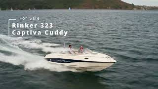 Rinker 232 Captiva Cuddy  For Sale  Plymouth Maritime Filming [upl. by Odama]