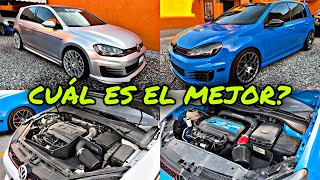 Golf GTI MK7 vs Golf GTI MK6 CUAL ES EL MEJOR  review amp test  roacars [upl. by Miquela]