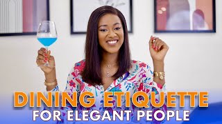 Dining Table Etiquette  Do’s amp Don’ts on a Dining Table For Elegant People  WSE [upl. by Atisor474]