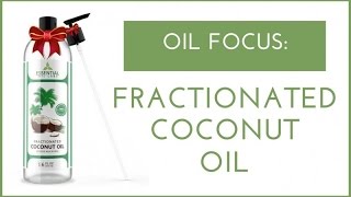 Fractionated Coconut Oil By Essential Oil Labs [upl. by Noelopan]