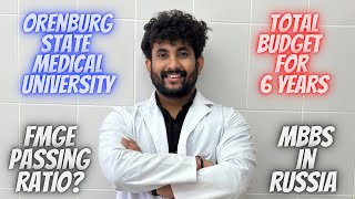 Total Budget Of Orenburg State Medical University  Mbbs Russia  Lokesh Raut [upl. by Liddie]