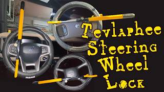 Unboxing amp Testing Steering Wheel Lock  Tevlaphee AntiTheft Device [upl. by Steck]