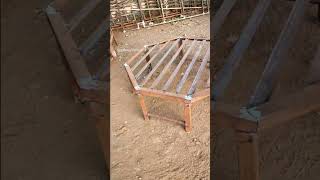 1000 litre water tank stand stand welding watertank [upl. by Antsirhc174]