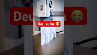 Nem sempre sai como planejado 3dprinter 3dprinting printing impressao3d [upl. by Romona]