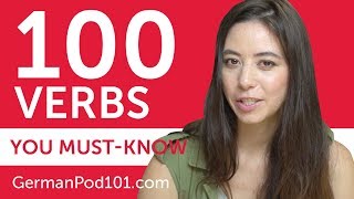 100 Verbs Every German Beginner MustKnow [upl. by Burgwell]