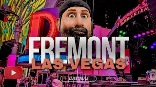 🔴 Fremont Street LAS VEGAS LIVE [upl. by Veronike553]