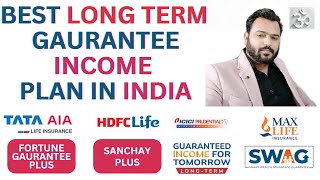 TATA AIA FORTUNE GAURANTEE PLUS  HDFC LIFE SANCHAY PLUS  ICICI PRU GIFT LONG TERM  MAX LIFE SWAG [upl. by Swithbart]