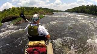 Coosa River  Kayak Bass Fishing [upl. by Aelaza156]