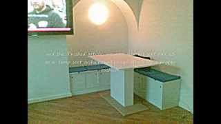 diy banquette booth nook seating for £70 [upl. by Akem]