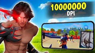 What Happens 🤔 If Use 10000 DPI In Free Fire 🔥  Garena Free Fire [upl. by Fin421]