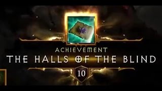 Diablo 3  The Darkening of Tristram  Halls of the Blind Achievement Guide [upl. by Erbes]