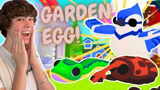 🪷 The New GARDEN EGG is Here 🌼 Opening 10 GARDEN EGGS in Adopt Me Roblox [upl. by Kaczer185]