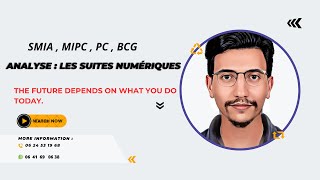 Analyse  Les Suites Numériques S1  SMIA  MIPC  PC  BCG 1 [upl. by Libnah413]